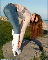 Skin Tight Jeans - 48-3-stj058