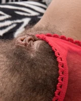 We Are Hairy - 47-Bellavitana_RedBlouseDenimShorts_074