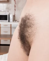 We Are Hairy - 76-Bellavitana_RedBlouseDenimShorts_121