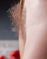 We Are Hairy - 51-NikkyB_BlackTightsGreenTop_051