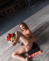 We Are Hairy - 89-NikkyB_BlackTightsGreenTop_104